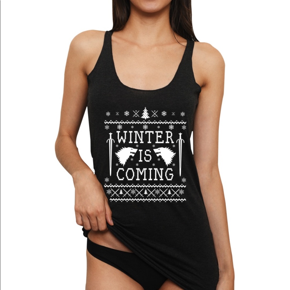 Winter is Coming Game Of Thrones Tank Top